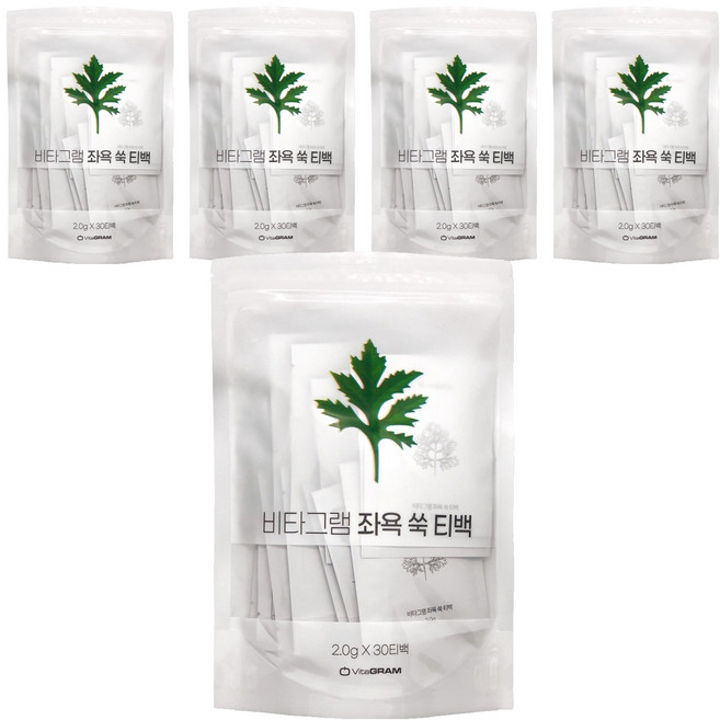 비타그램 좌욕용 쑥 티백 2g, 150개