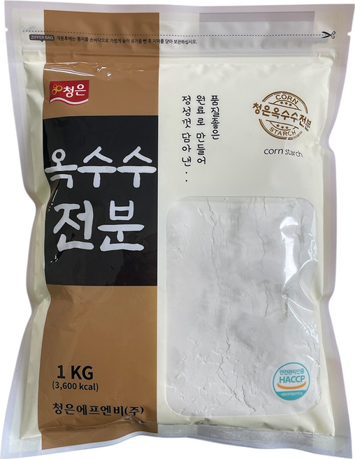 청은에프엔비 옥수수맛전분, 1kg, 1개