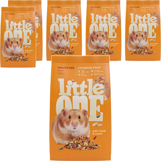 little onE 小倉鼠飼料, 400g, 6包