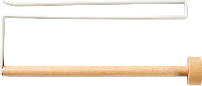 OSLO 廚房紙巾架, 象牙白色, 1個