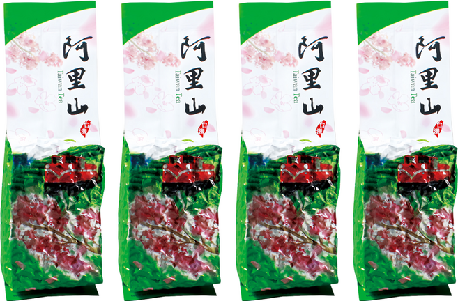 龍源茶品 鑫龍源 阿里山碧綠嫩鮮烏龍茶葉, 150g, 1入, 4包