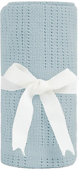 奇哥 純棉透氣洞洞毯, 橄欖綠