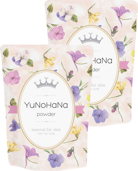 유노하나 입욕 파우더, 300g, 2개