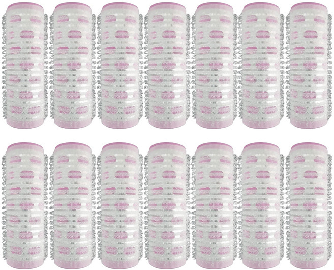 다크니스 열선 헤어롤 소 14개입, 혼합 색상, 1개