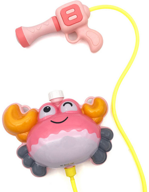 크로스 배낭 물총, 크랩 핑크, 1개