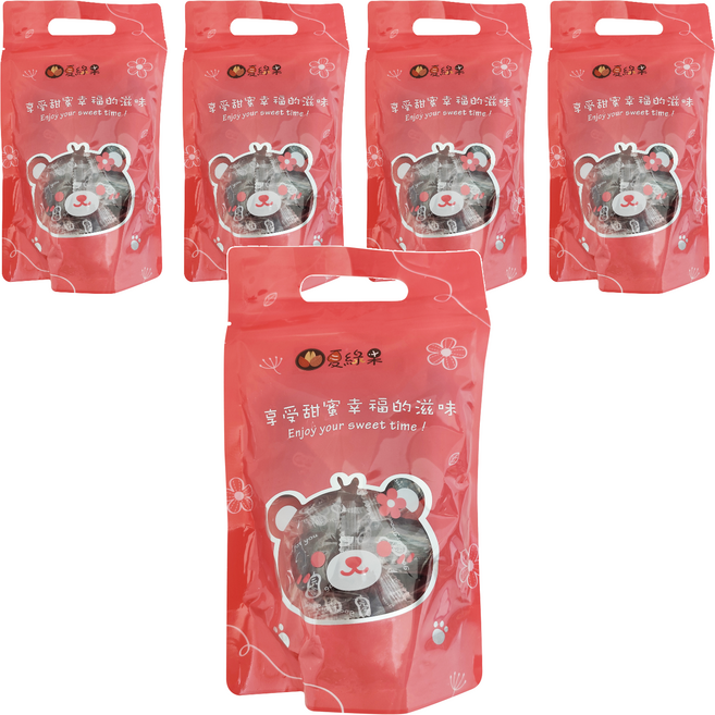 夏綠果 紅棗麻糕 獨立小包裝, 220g, 5包