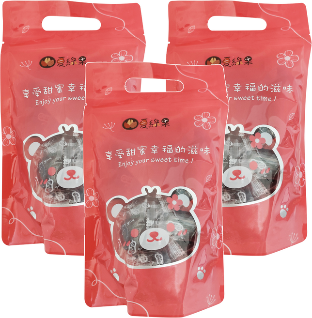 夏綠果 紅棗麻糕 獨立小包裝, 220g, 3包