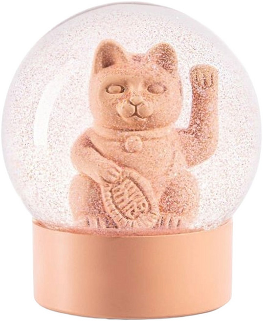 DONKEY LUCKY CAT 招財貓水晶球, PINK
