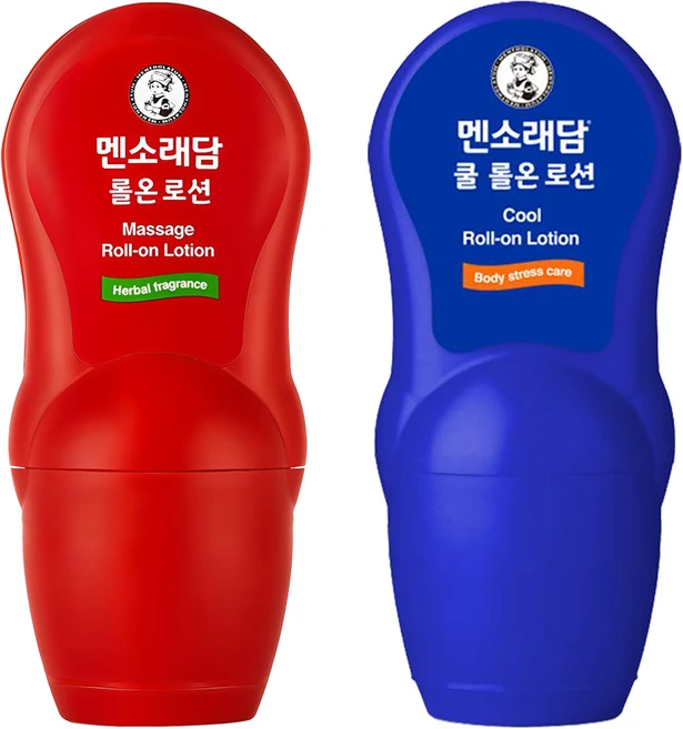 멘소래담 롤 온 로션 50ml + 쿨 롤 온 로션 50ml, 1세트 - 쿠팡