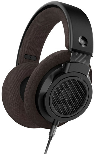 필립스 The Freddie 오픈형 오버이어 Hi Fi 고해상도 유선 헤드폰, 센추리 브라운, SHP9500CY