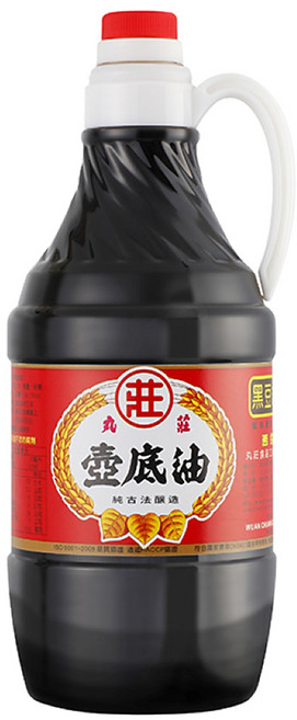 丸莊醬油 黑豆壼底油清, 1.6L, 1瓶