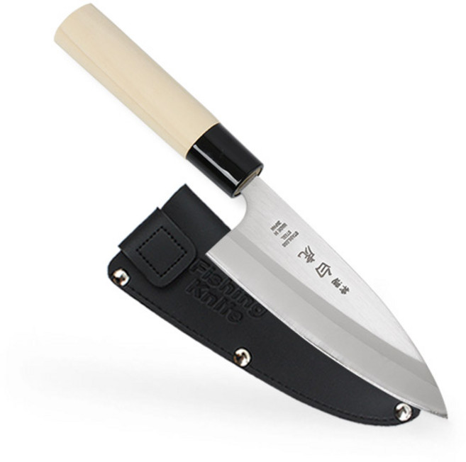 칼백화점 일본 백호 특선 데바 + 칼집, 혼합색상, 1세트