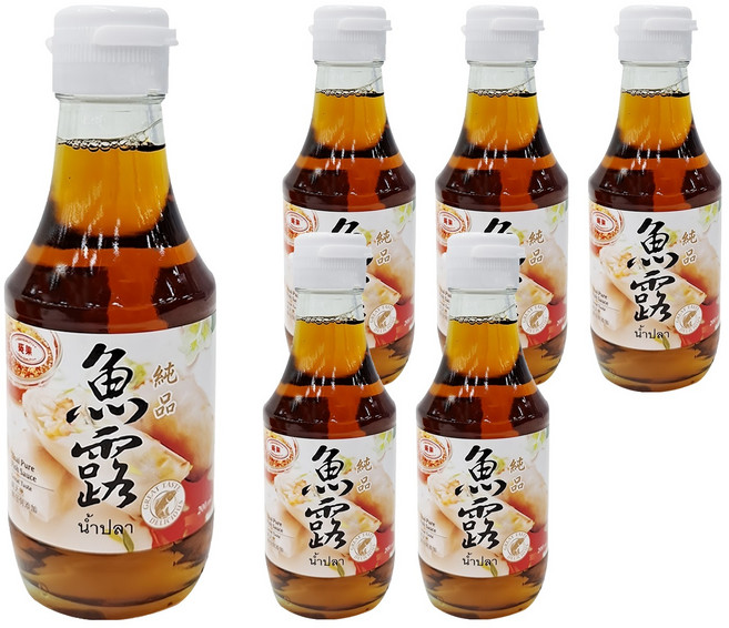 QUA-QUALITY 葵果 純品魚露, 200ml, 200g, 6瓶