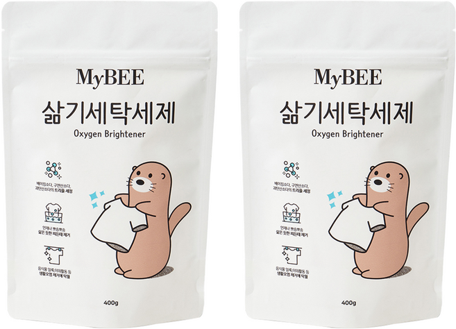 마이비 삶기 세탁세제 리필, 2개, 400g