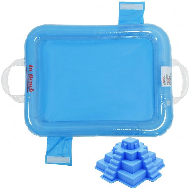 TUMBLING SAND 翻滾動力沙 移動充氣沙盤 送古蹟建築模具, 顏色隨機, 1組