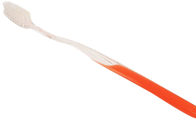 일회용 고급 미세모 원터치 칫솔 핑크, 1개입, 100개