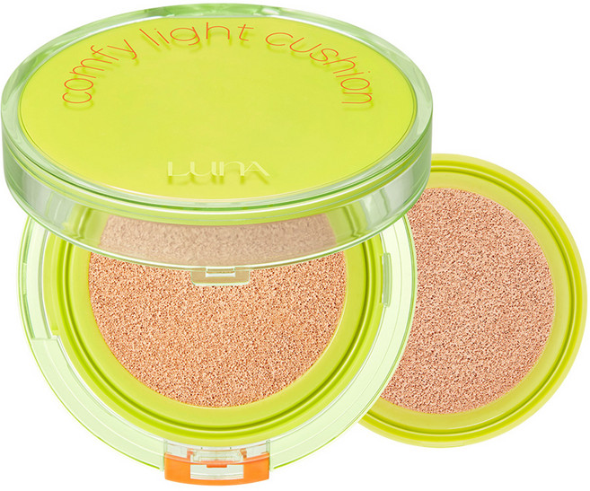 LunA 舒適輕透氣墊粉餅正裝+替換蕊組, 02 Beige, 1組