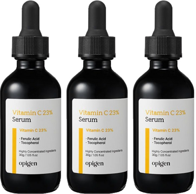 opigen 維他命C 23% 精華液, 3個, 30g