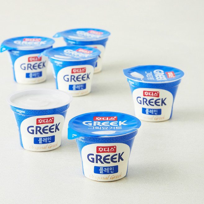 후디스 그릭요거트 플레인, 480g, 1개