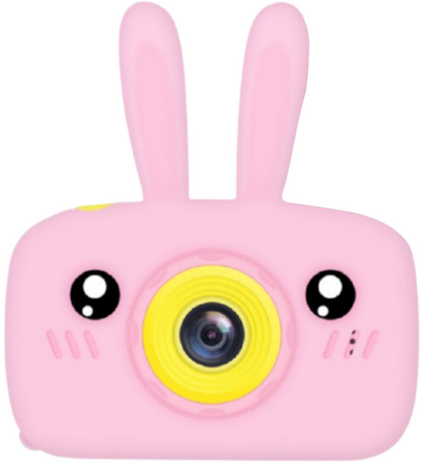 하이라라 듀얼렌즈 토끼 미니 토이카메라 LaLa002, 1개, LaLa002(핑크)