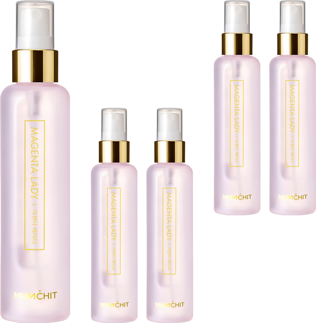 멈칫 헤어 앤 바디미스트 마젠타 레이디향, 105ml, 5개