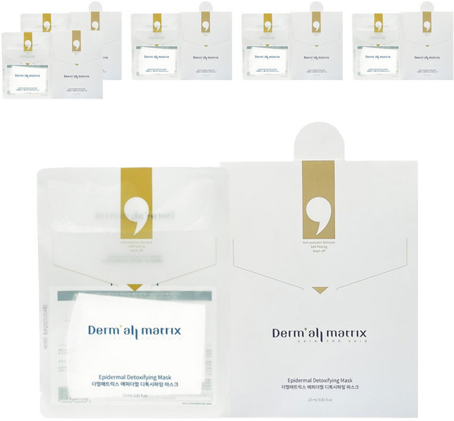 더멀매트릭스 에피더멀 디톡시파잉 마스크 23ml, 1개입, 6개