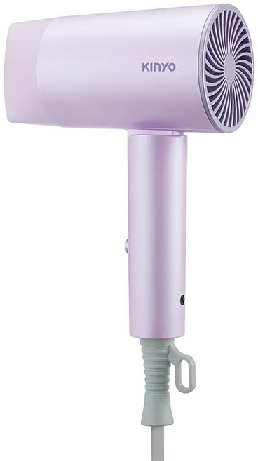 Kinyo 雙電壓摺疊瞬柔負離子吹風機 800W 紫色 KH-195