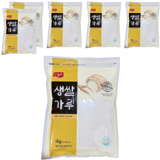 Cheongeun F&B 韓國產生米粉, 6個, 1kg