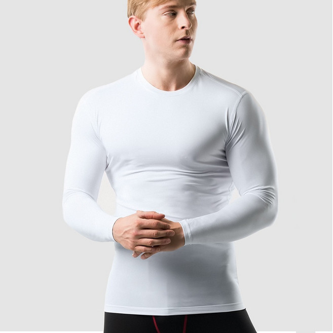 아르메데스 남성용 무지테크핏 언더레이어 긴팔 AR-52