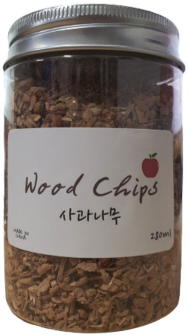 모사찌 사과 훈연칩, 1개