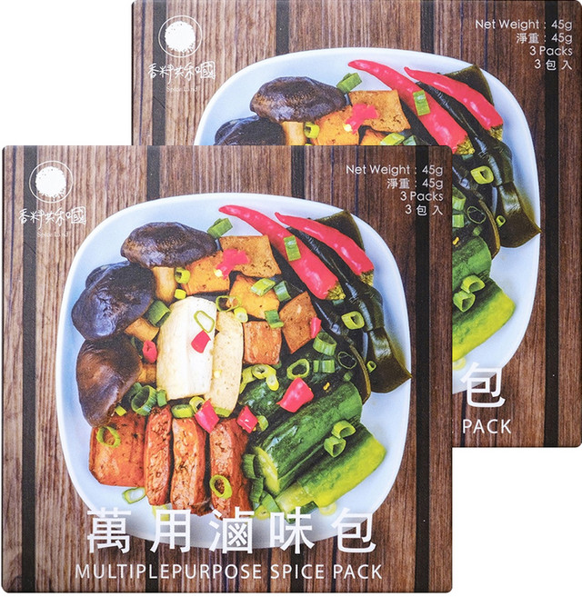 香料共和國 萬用滷味包, 45g, 2入