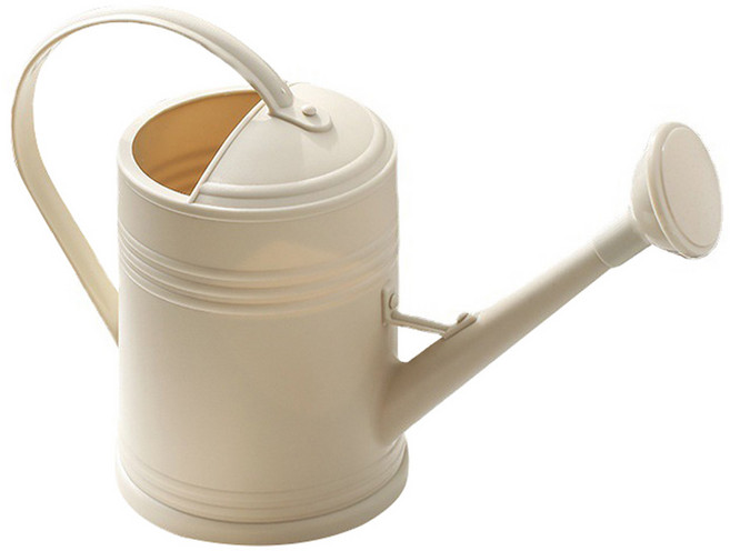 EVER HOUSE 居家園藝 澆水壺 2公升, 象牙白, 1個