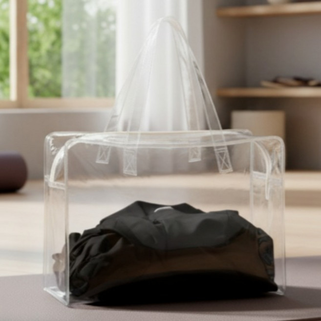 라라데이 EVA 휴대용 방수 파우치, 투명