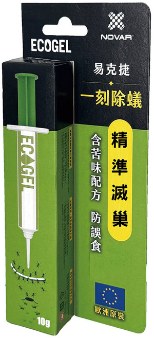 ECOGEL 易克捷 除蟻餌膠, 10g, 1個