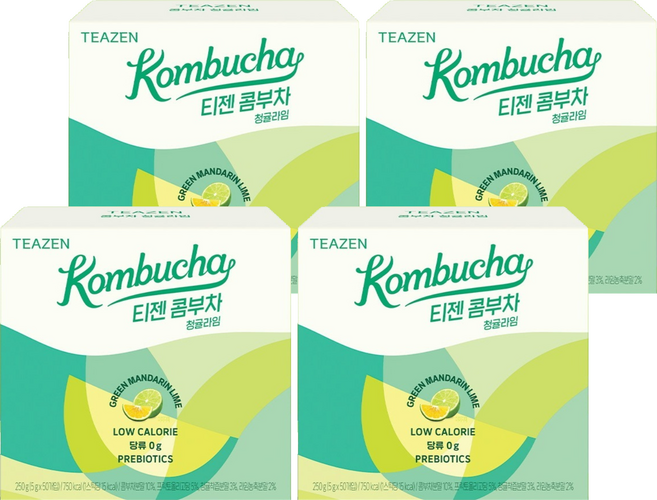 티젠 콤부차 청귤라임, 5g, 30개입, 4개