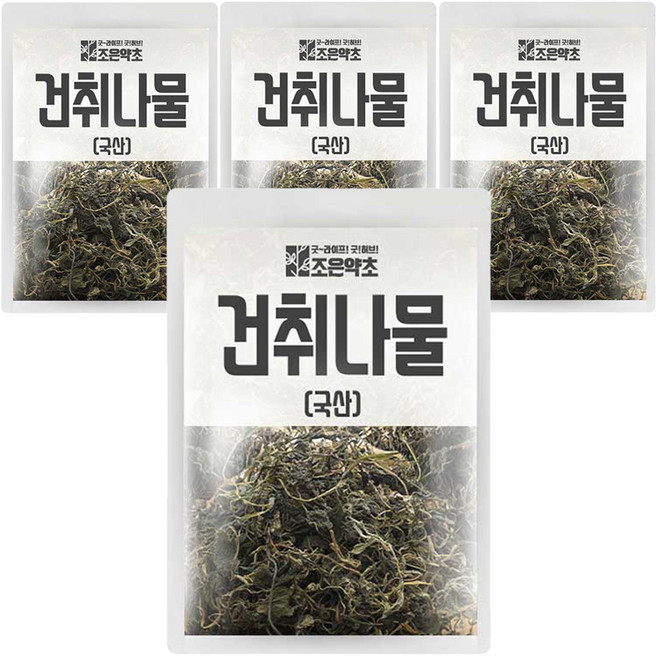 조은약초 건 취나물, 100g, 4개