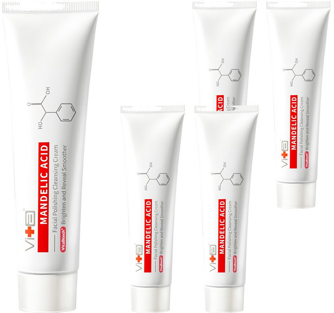 Swissvita 薇佳 蜜花酸晶拋光洗顏霜, 100g, 5條