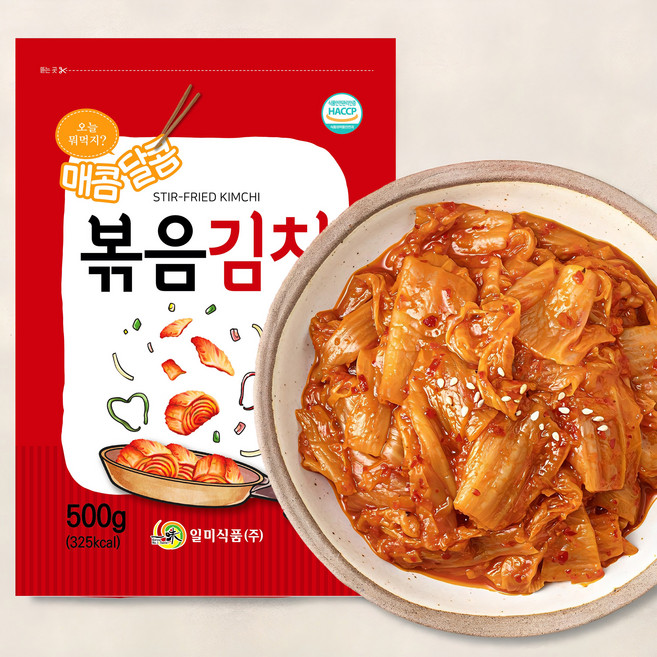 일미 참 볶음김치, 500g, 1개