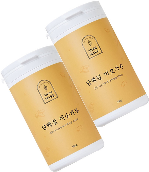 맘메이크 단백질 미숫가루, 500g, 2개
