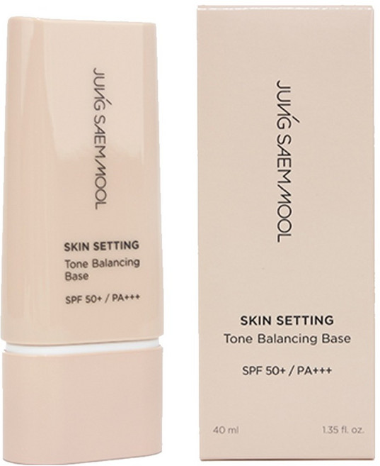 정샘물 스킨 세팅 톤 밸런싱 메이크업 베이스 40ml, 1개