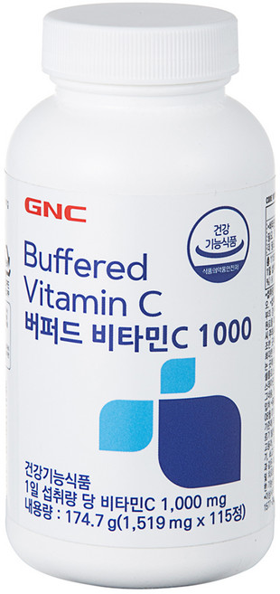 GNC 버퍼드 비타민 C 1000, 1개, 172.5g