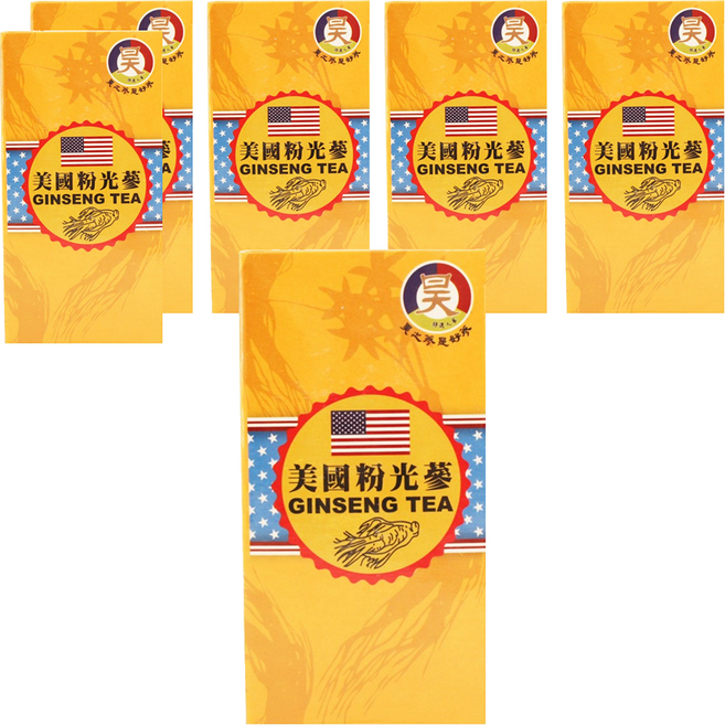 昊之蔘 美國粉光蔘茶, 3g, 15入, 6盒