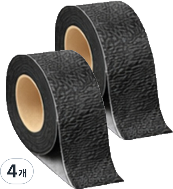 EMPIRE LEATHER FIX 皮革修補貼片膠帶 3cm x 3m, 黑色, 4個