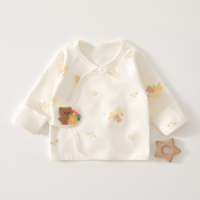 스타도어 신생아용 귀여운패치 배냇저고리