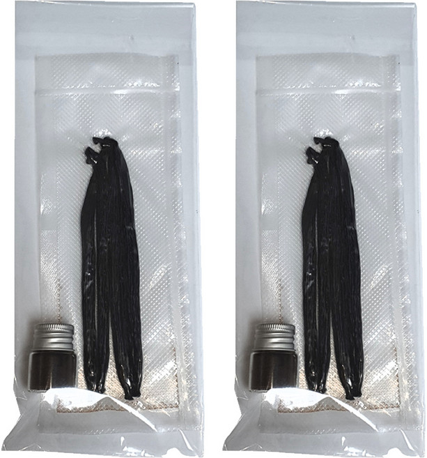 해피바닐라 바닐라빈 10g + 바닐라빈 파우더 10g 세트, 2세트