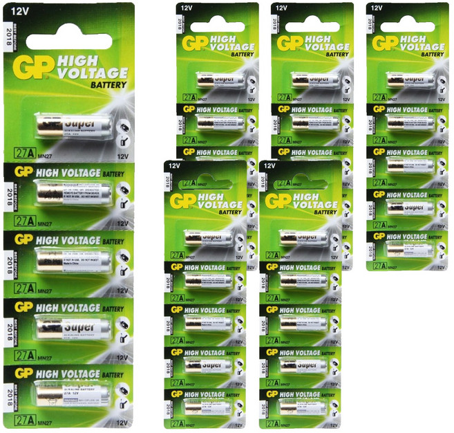 GP Batteries 超霸 27A 特殊電池, 5入, 6個