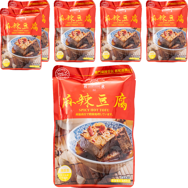 和秋 麻辣豆腐, 6包