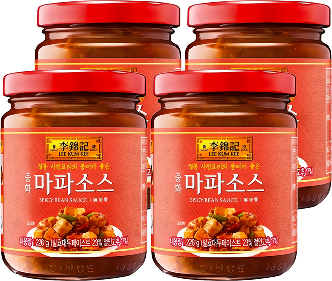 이금기 중화 마파소스, 226g, 4개