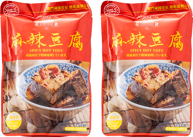 和秋 麻辣豆腐, 450g, 2包