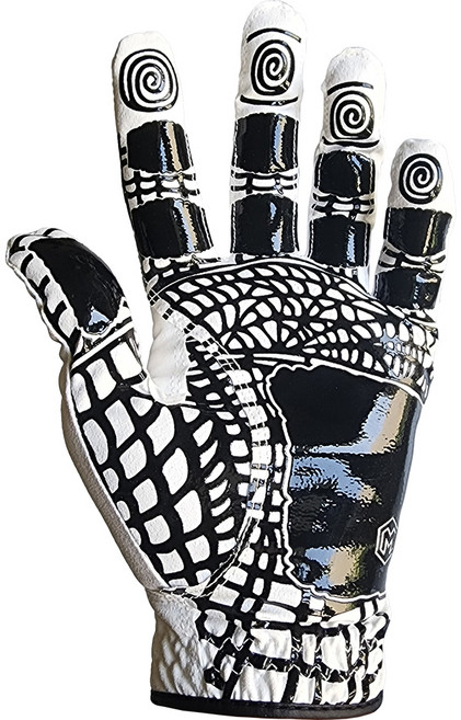 몽키그립 남성용 울트라 스파이더 골프장갑 왼손용, 혼합색상, 1개